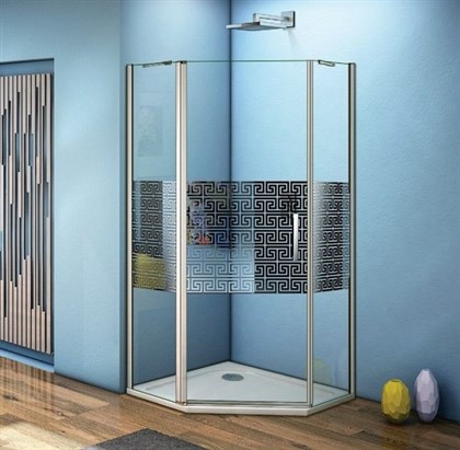 Душевой уголок GOOD DOOR Fantasy PNT-100-F-CH - фото 122170