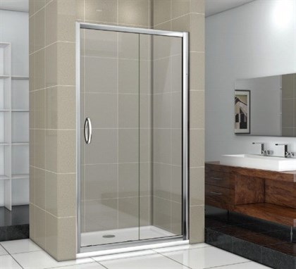 Душевая дверь в нишу GOOD DOOR Infinity WTW-140-C-CH - фото 122191