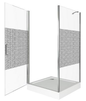 Душевой уголок GOOD DOOR Fantasy CR-80-F-CH - фото 122223