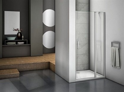 Душевая дверь в нишу GOOD DOOR Mokka WTW-110-C-WE - фото 122238