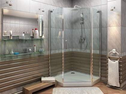 Душевой уголок GOOD DOOR Pandora PNT-90-C-CH - фото 122265