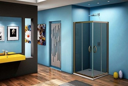 Душевой уголок GOOD DOOR Jazz CR-100-G-BR - фото 122410