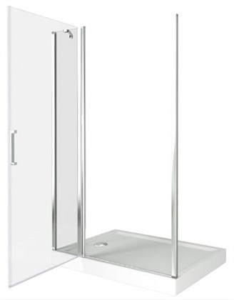 Душевая дверь в нишу GOOD DOOR Pandora WTW-140-C-CH - фото 122430