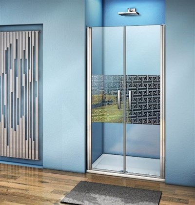 Душевая дверь в нишу GOOD DOOR Fantasy SD-100-F-CH - фото 122526