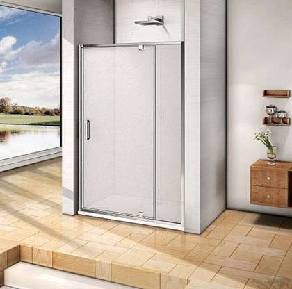 Душевая дверь в нишу GOOD DOOR Orion WTW-PD-120-G-CH - фото 122600