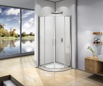 Душевой уголок GOOD DOOR Neo R-100-С-CH - фото 122646