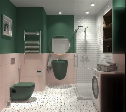 Керамогранит Meissen  Trendy арт многоцветный 42х42 - фото 122758