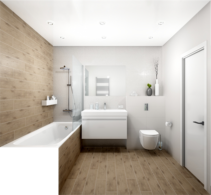 Плитка Meissen  Trendy белый 25х75 - фото 122822