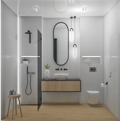 Плитка Meissen  Trendy белый 25х75 - фото 122825