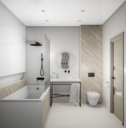 Плитка Meissen  Trendy белый 25х75 - фото 122826