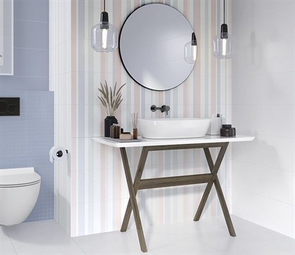 Плитка Meissen  Trendy линии многоцветный 25х75 - фото 122851