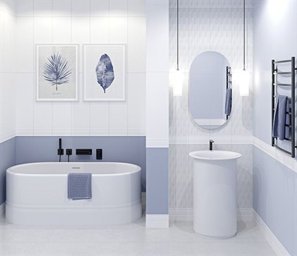 Плитка Meissen  Trendy розовый 25х75 - фото 122947