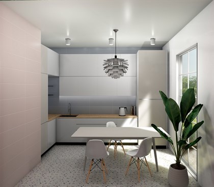 Плитка Meissen  Trendy розовый 25х75 - фото 122951