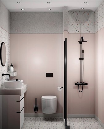 Плитка Meissen  Trendy розовый 25х75 - фото 122956