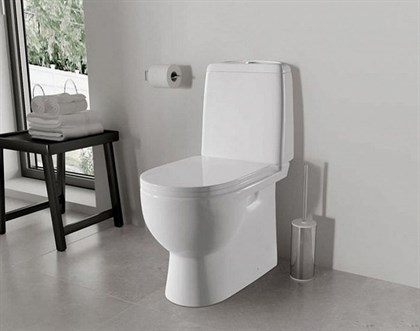 Унитаз-компакт Sanita luxe Best сиденье дюропласт soft close - фото 123231