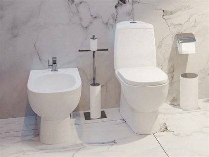 Унитаз-компакт Sanita luxe Best сиденье дюропласт soft close - фото 123232