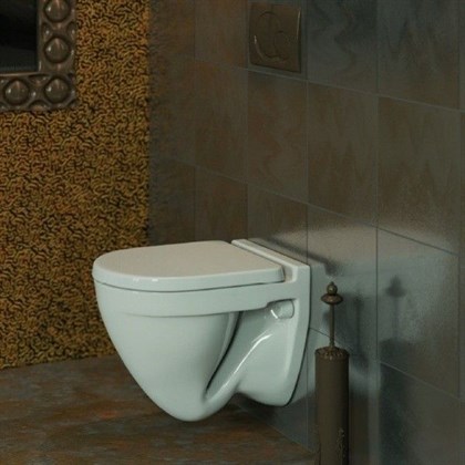 Унитаз подвесной Sanita luxe Attica Luxe SL DM с сиденьем Soft-close - фото 123240