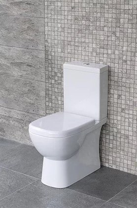 Унитаз-компакт Sanita Luxe Quadro SL DM QDRSLCC01040522 крышка микролифт - фото 123269