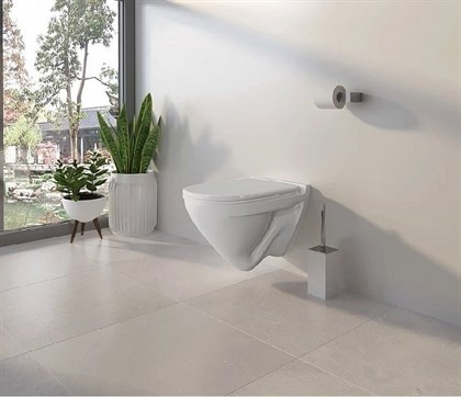 Унитаз подвесной Sanita luxe Attica сиденье дюропласт - фото 123279