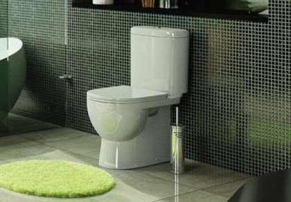 Унитаз-компакт Sanita luxe Art сиденье дюропласт soft close - фото 123283