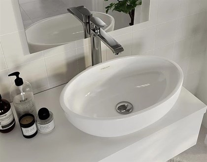 Раковина Sanita Luxe Ringo RNGSLWB01 накладная - фото 123355