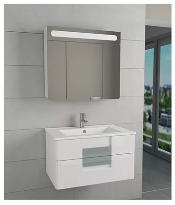 Раковина Sanita Luxe Quadro 75 - фото 123364