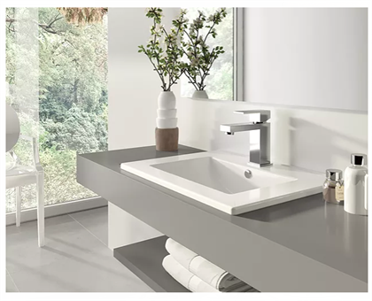 Раковина Sanita Luxe Quadro 75 - фото 123366