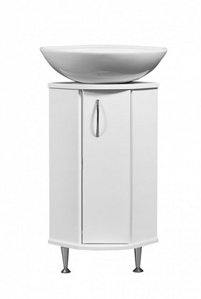 Раковина Sanita Веер 30 VERSAWB01 белая угловая - фото 123371