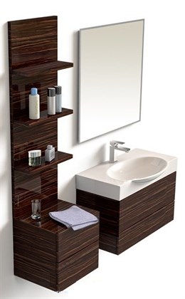 Раковина Sanita Luxe Infinity 65 с кронштейном - фото 123421