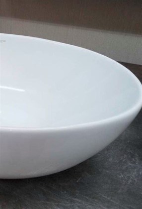 Раковина Sanita Luxe Ringo Slim RNGSLWB01S накладная - фото 123455