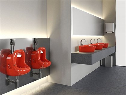 Раковина Sanita Luxe Love is Red 45 - фото 123462