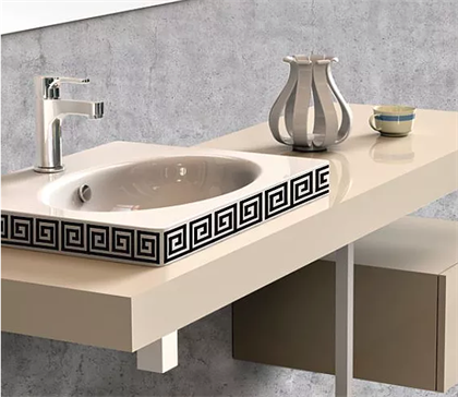 Раковина Sanita Luxe Next Greek 60 - фото 123520