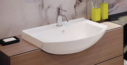 Раковина Sanita Luxe Best BST75SLWB01 75 см - фото 123524
