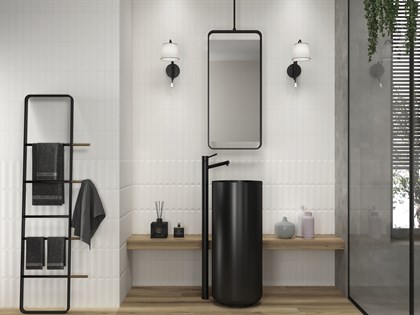 Плитка APE  Three-D Grey 5х20 - фото 123719