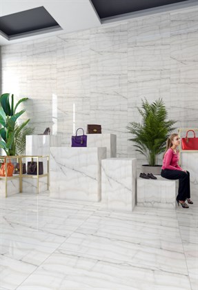 Керамогранит Maimoon ceramica Porfido Azul glossy 60х120 - фото 125128