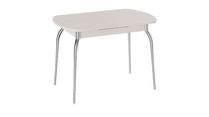 Стол обеденный с хромированными ножками «Рио» - фото 125429