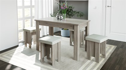 Стол обеденный «Норд» - КМ 418.002.000 - фото 125438