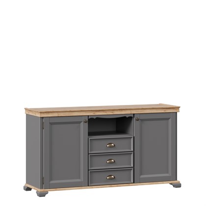 Комод Амели (Оникс серый) - фото 125804