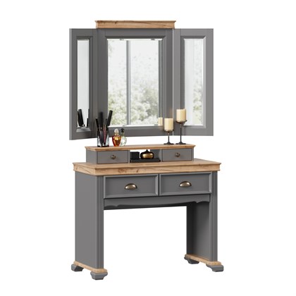 Зеркало распашное Амели (Оникс Серый) - фото 125820