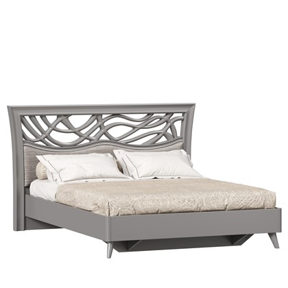 Кровать двуспальная 1600 Джулия (Оникс серый) - фото 125915