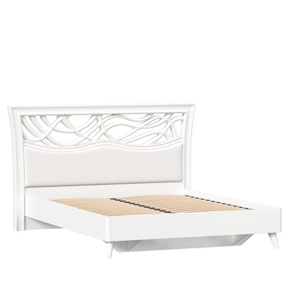 Кровать двуспальная 1600 Джулия (Белый) - фото 125982