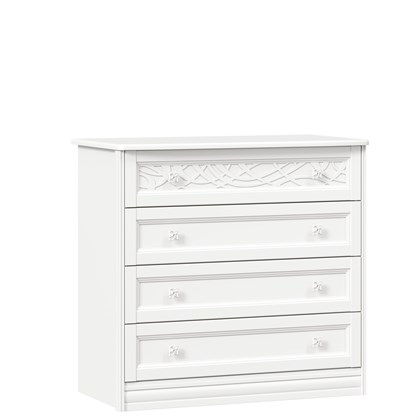 Комод с 4 ящиками Джулия (Белый) - фото 126009
