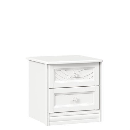 Тумба прикроватная Джулия (Белый) - фото 126031
