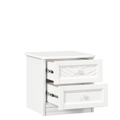 Тумба прикроватная Джулия (Белый) - фото 126032