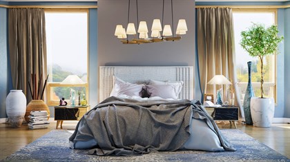 Кровать 1600 мягкая двуспальная Шелли (EL-6B Серая) - фото 126583