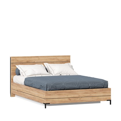 Кровать двуспальная 1400 с подъемным механизмом Норд (Дуб Золотой) - фото 126991 Кровать двуспальная 1400 с подъемным механизмом Норд (Дуб Золотой) - фото 126991