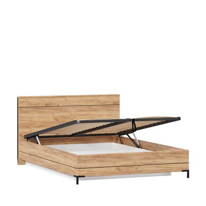 Кровать двуспальная 1400 с подъемным механизмом Норд (Дуб Золотой) - фото 126992 Кровать двуспальная 1400 с подъемным механизмом Норд (Дуб Золотой) - фото 126992