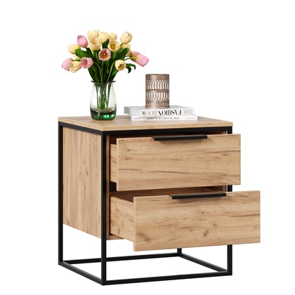 Тумба прикроватная Норд (Дуб Золотой) - фото 127081