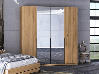 Модульная спальня Норд (Дуб Золотой) - фото 127196