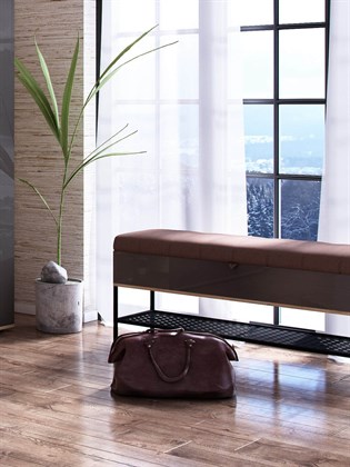 Модульная прихожая Фиджи (Дуб Золотой/Антрацит) - фото 127205